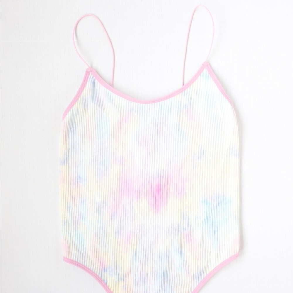 Forever 21 Pastel Bodysuit Tank
